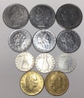Old Italy Coin Collection 1954-1979 11 Italian Coins Lot          