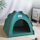 Foldable Cat Dog House Pet Tent Nest Summer Cool Mat Outdoor Portable Breathable