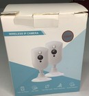Two 1080p Wireless Ip Camera Motion sound Detection hd Video 2 Way Audio 2 4g
