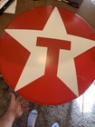 Vintage Original Texaco 33    Lighted Gas Station Sign Gasoline Oil Garage Works