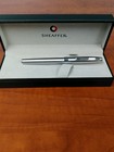 Sheaffer Sagaris  Brushed Chrome Rollerball Pen 100  Authentic