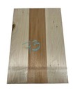 African Mahogany  Basswood Guitar Body Blank 21  X 14  X 2  - 3 Pcs Glued Body