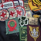 Huge Bsa Boy   Gsa Girl    Cub Scouts Pins Badges Some Rare Patches Vintage Lot 