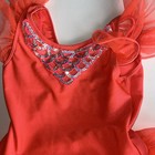Ballet Tutu Dance Costume Size 8 2 - 4 Years Red Tulle Party Princess Glitter