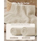 Blissful Diary Muslin Baby Hooded Towel 2 Pack  Soft And Absorbent Bath Towel   