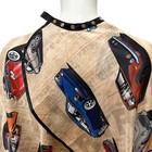 Barber Cape For Men Professional Hair Cutting Salon Cape With Snaps Waterproo   