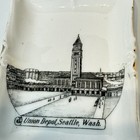 Seattle Wa Washington Antique Union Depot Souvenir  Trinket Ashtray Dish