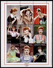 I Love Lucy Stamps -  best Of Lucy  Plate Block Of 9