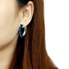 Women s Stainless Steel High Polished 4 40 g  Hoops   Huggies Earrings