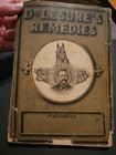 Antique Dr Lesure Veterinary Remedies Book Catalog 128p Horse Cow Farm Keene Nh