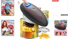 Multi-size Electric Can Opener     Ergonomic  Safe   Battery Operated For Comfort