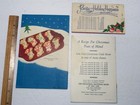Lot 3 Vtg Christmas Cookies Recipe Booklets Bank Christmas Club Giveaways