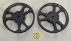 2 - 16mm  400   Empty  Metal  Film  Reels  Goldberg Bros     Purple    Jap  Nice