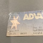 1999 Blondie    no Exit    World Tour Playhouse Square Center Concert Ticket