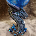 Game Of Thrones Blue gray Wine Goblet Stainless Steel Drinking Cup Dragons 8 Oz 