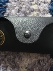 New  Ray Ban Genuine Black Sunglasses Eyeglasses Normal Size Case Fast Ship  Oem