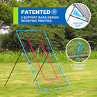 2-in-1 Volleyball Rebounder Net System  Adjustable From 7x4 Ft To 4x4 5 Ft  4-an