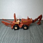 1 43 Ditch Witch 4010 With Backhoe By Ertl 1384 Brown