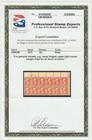15c War Scott   O90 Top Plate No  87 Mnh - With Pse Cert 