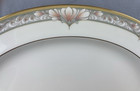 2 Noritake Barrymore 9737 Bone China Oval Platters 16 1 4 x11 5 8    12 1 4 x9 