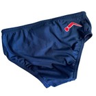 Speedo Youth Boy s Swim Briefs Navy Blue Racing Endurance Train Iii Size 28 Nwt