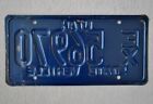 Utah State Vehicle License Plate  1     Ex Ut