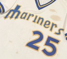 1979 Game Used worn Seattle Mariners Joe Montague  25 Wilson Jersey