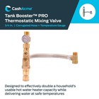 Cash Acme 3 4 Inch Tank Booster Water Heater Pro In  Corrugated  Gold 