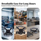 Helmet Support Liner With 4-anchor Strapping Replaceable For Industrial Work