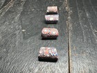 Antique Millefiori Trade Beads  Venetian Glass Cylinder Beads