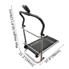 Open Box   Non-electric Walking Treadmill Foldable With Lcd Display 5   11  