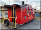 Caboose Trailer Shed Portable Office On Wheels - More Photos Available
