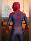 The Amazing Spider-man Tasm2 Jumpsuit Cosplay Suit Costume Bodysuit Halloween