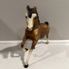 Breyer Horse Running Mare Figure  124 Matte Bay Chestnut Black