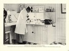 1930s Antique Greyhound Hospital Print Vintage Veterinarian Vet Tech  4284c