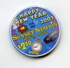 2 50 Chip From The Sunset Station Casino Henderson Nevada New Year 2003