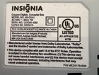 Insignia Ns-dxa1 Digital To Analog Tv Tuner Broadcast Converter Box Remote wires