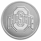 Ohio State University 1 Oz Silver Round  in Tep 