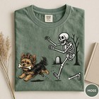Halloween Yorkie Dog Comfort Tee
