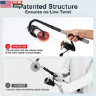 Fishing Line Winder Spooler Machine Spinning Reel Spool Spooling Station System