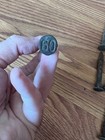 50 Vintage Marked 1960 Used 2 5  Railroad Track Nails Estate Lot Free Ship
