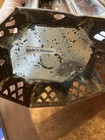 Vintage Metal Candle Holder  Moroccan Made  Lighthouse Look 