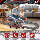 Slot Car Race Track Set Electric Powered Race Track Dual Racing Car Track Set