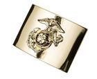 Usmc Us Marine Corps Nco Parade   Ball Dress Blues White Belt With Buckle