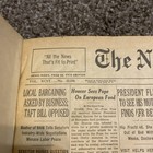 1947 February 16-28 Library Collection New York Times Newspapers Hardcover Book
