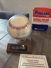 Nolan Ryan Signed Texas Rangers Ball  Original Mlb Coa From Ssca And Case