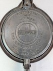 Vintage 1922 Griswold Waffle Iron No 8 Cast Iron Antique  read 