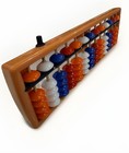 13 Rod Soroban Abacus Beads Calculator With Reset Button Math   Memory Training