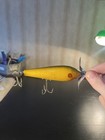 Vintage Fishing Lure Rare Neal Minnow Tough Indiana Paint Eye Antique