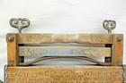 Antq Hand Crank Wood Wringer Kelley How Thomson No 400e Enclosed Cog Wheels  Jc